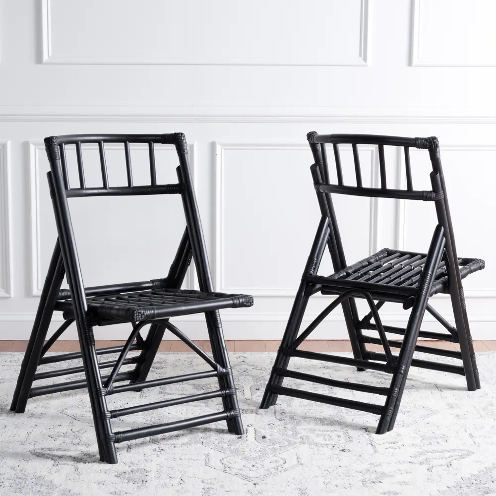 Maja Rattan Folding Accent Chair