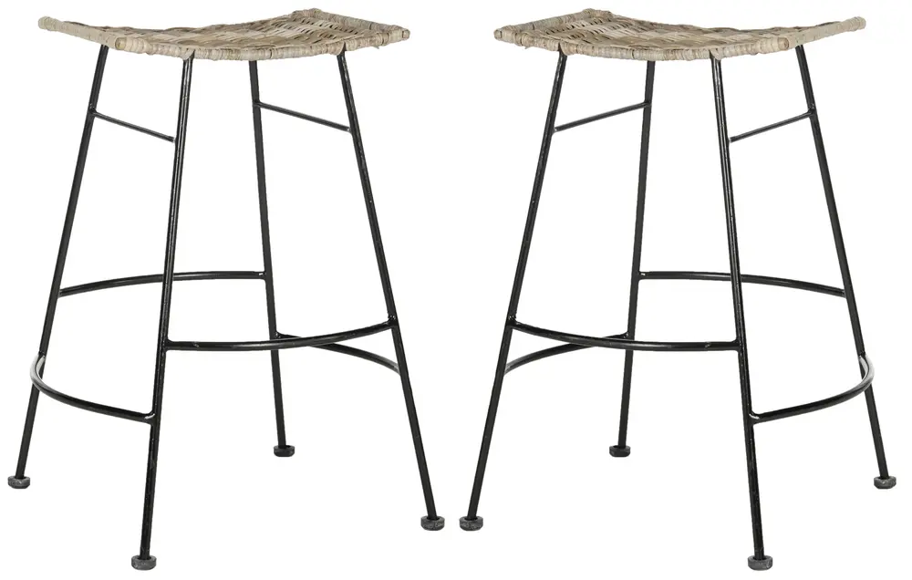 Atara Rattan Seat Counter Stool