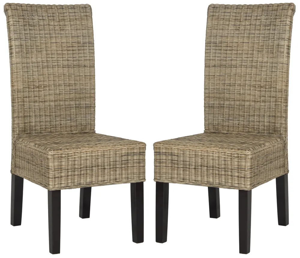 Arjun 18H Wicker Dining Chair