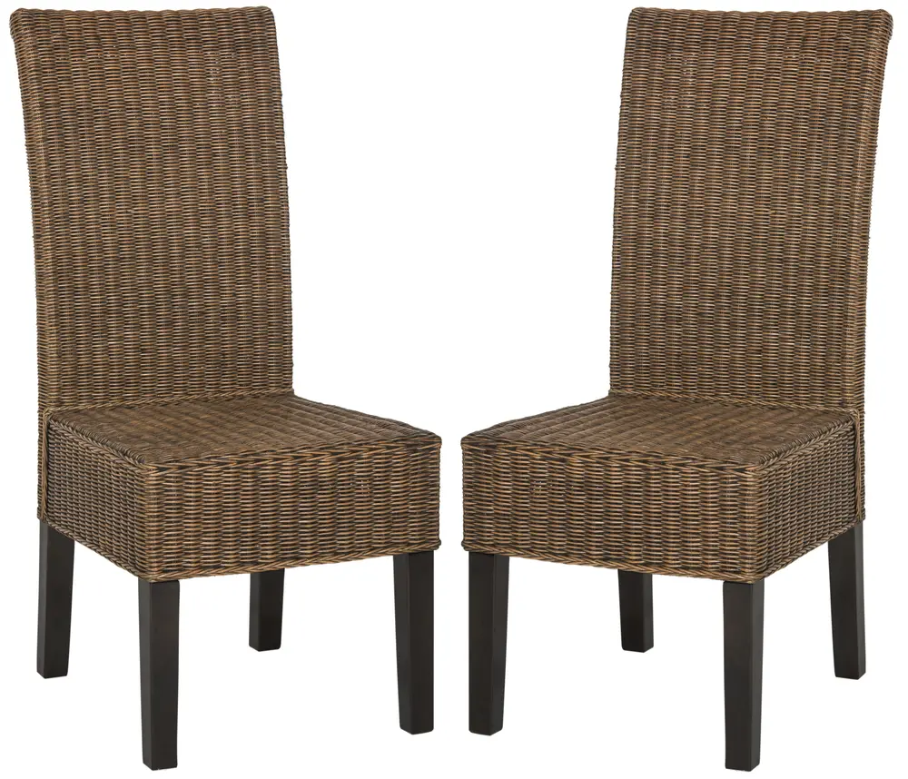 Arjun 18H Wicker Dining Chair
