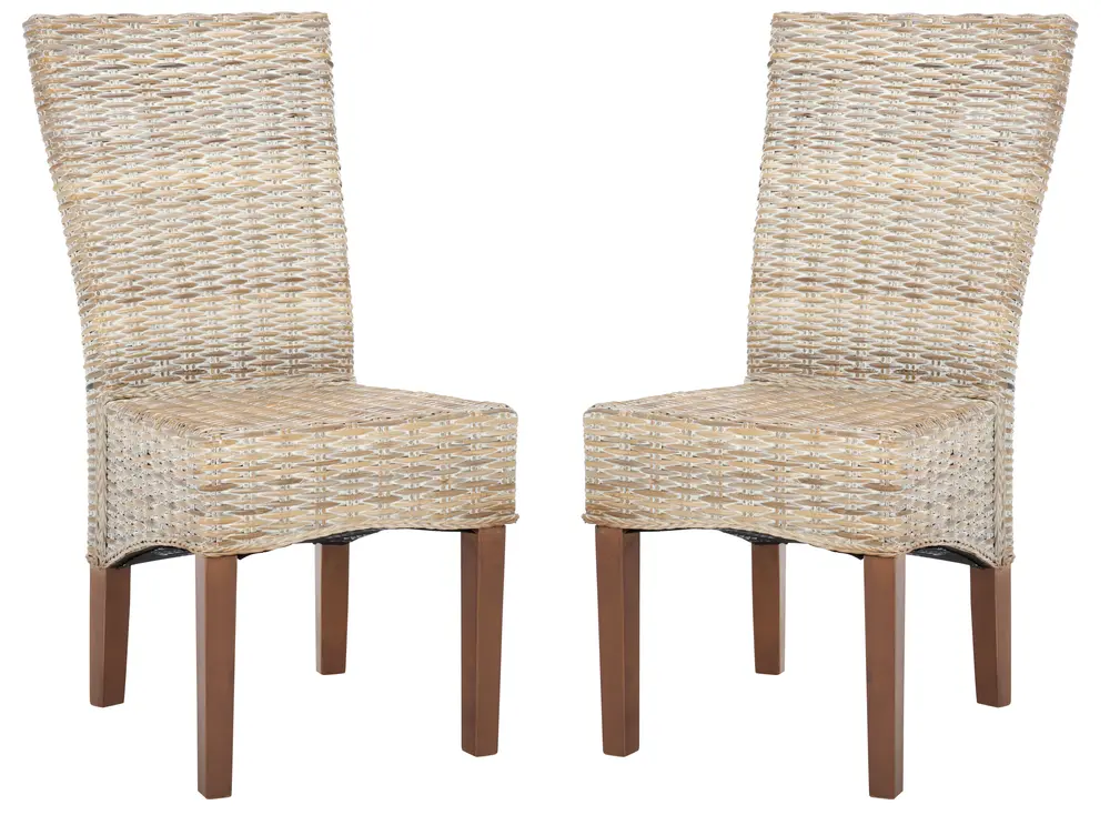 Ozias 19H Wicker Dining Chair