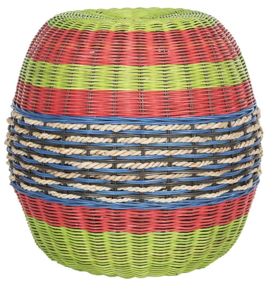 Nikos Wicker End Table