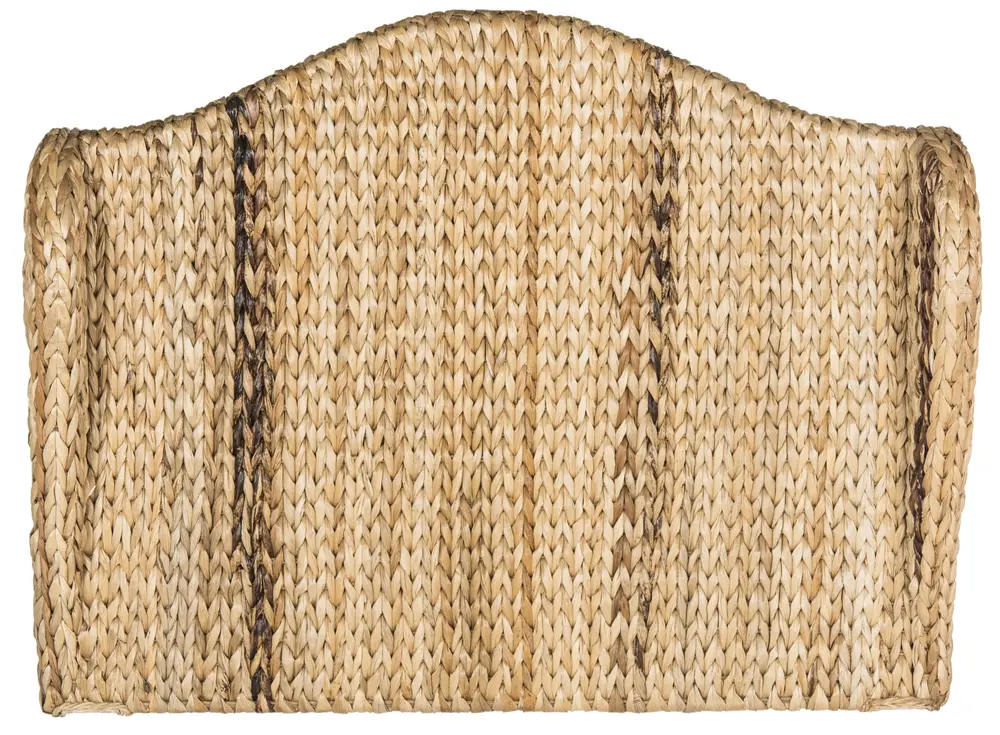 Nadine Natural Winged Headboard