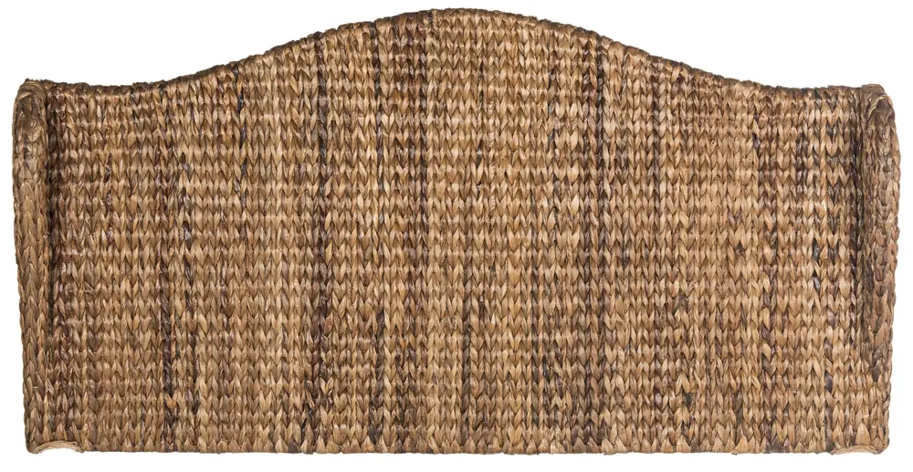 Nadine Brown Winged Headboard