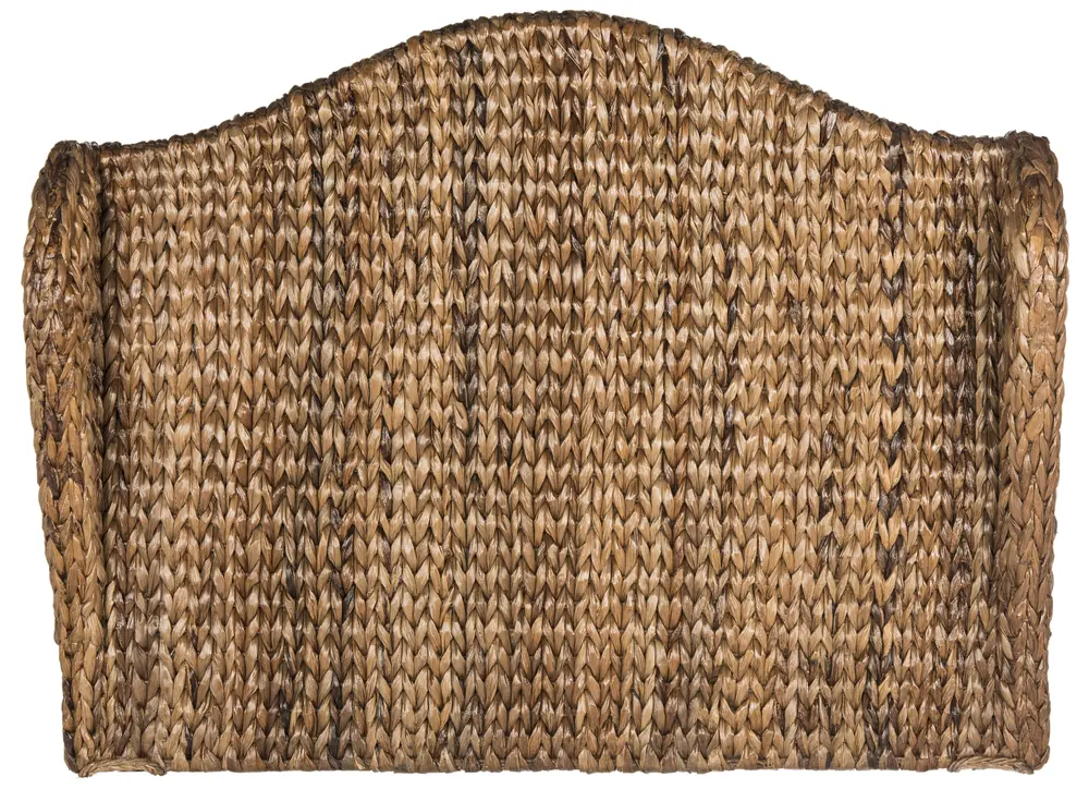 Nadine Brown Winged Headboard