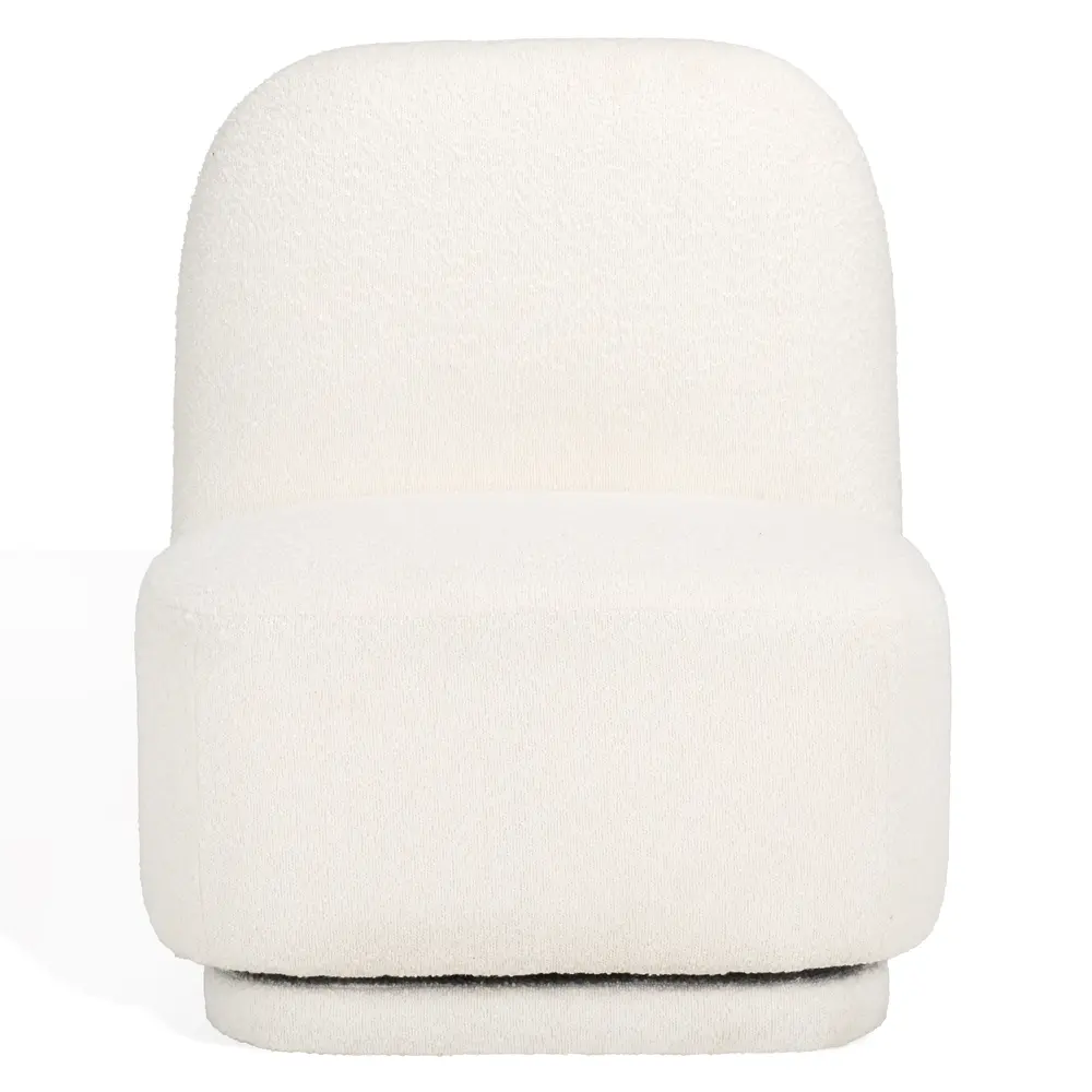 Bianka Boucle Swivel Chair