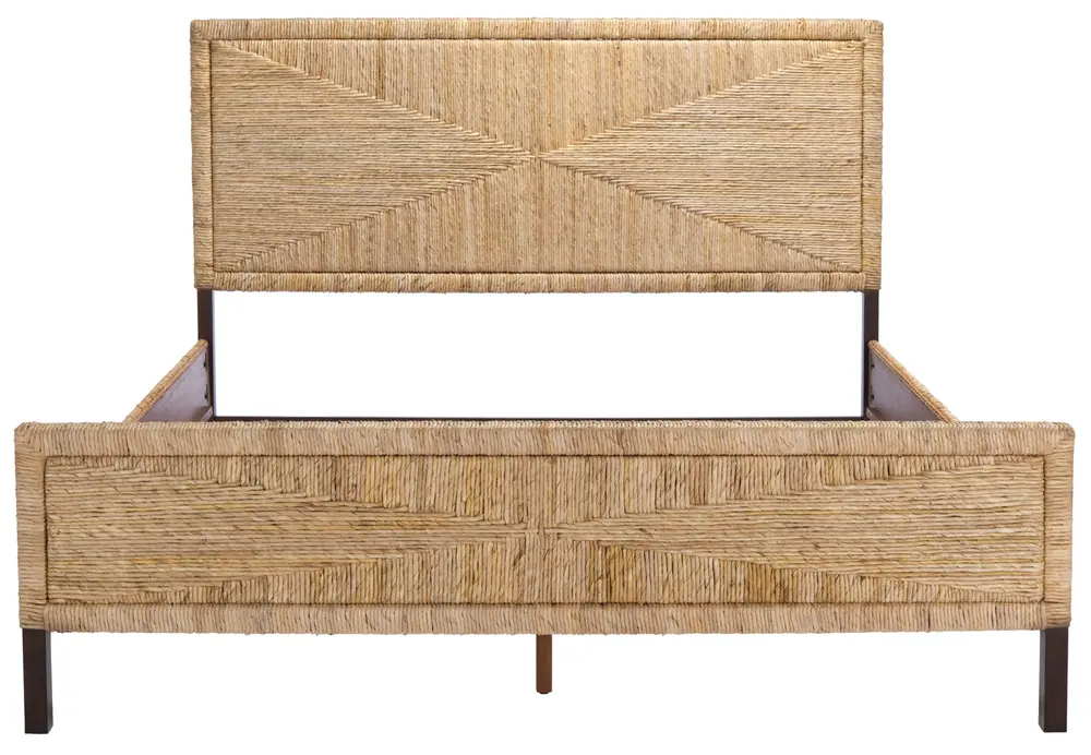 Willa Woven Banana Stem Bed