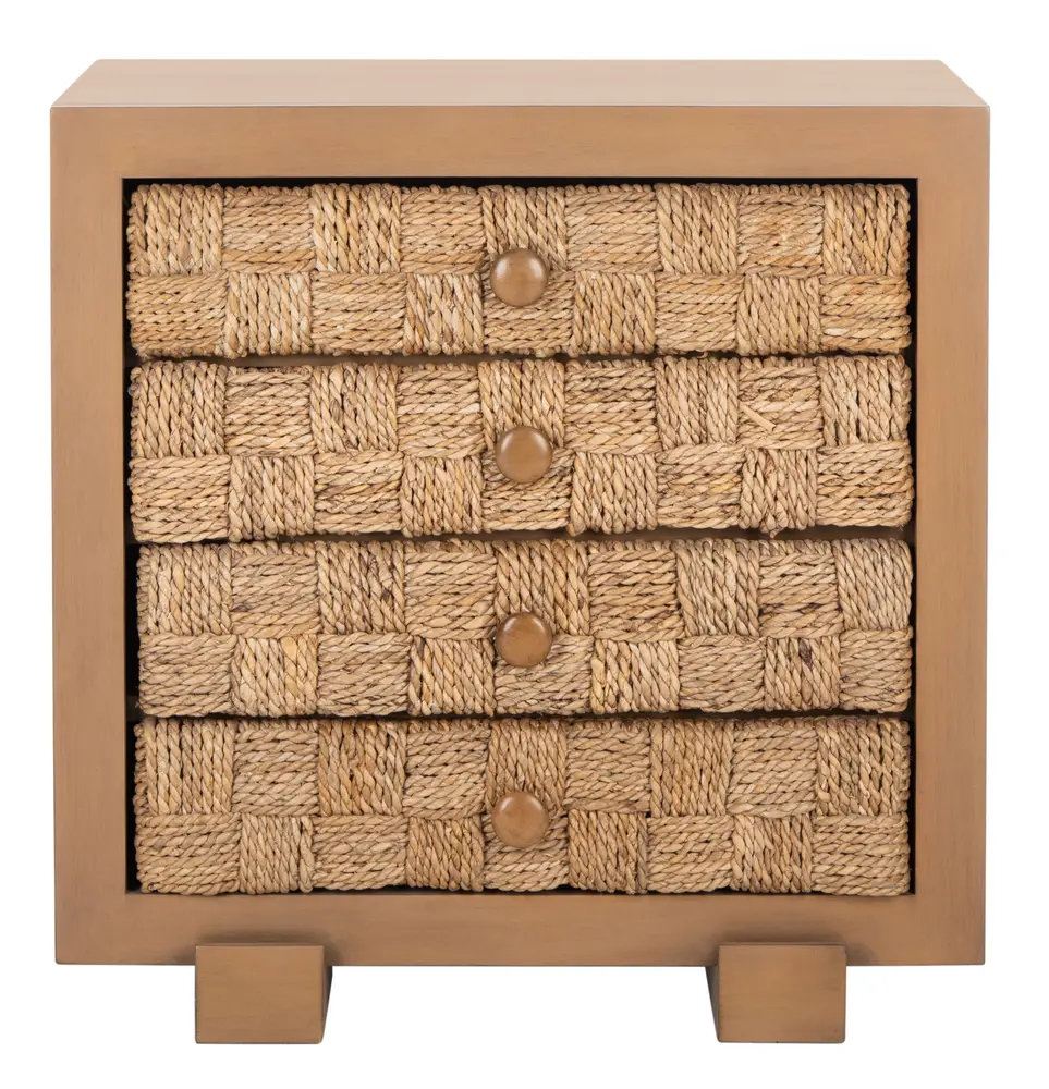 Rosario Woven Wood Nightstand