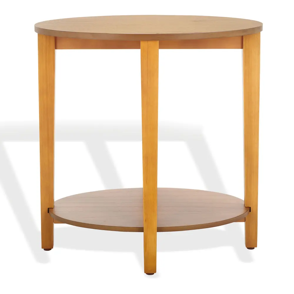 Leonardi Oval Wood Accent Table