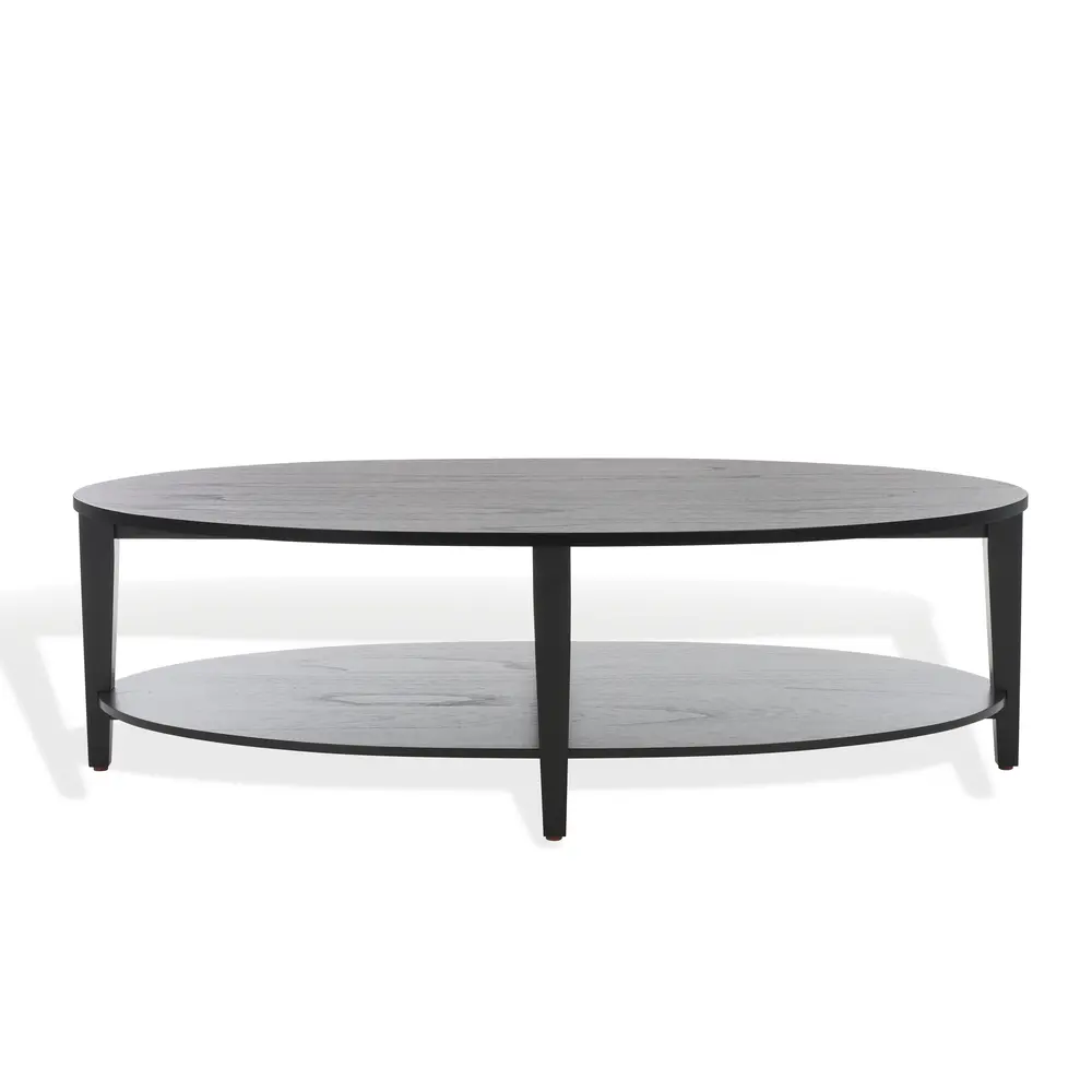 Leonardi Oval Wood Coffee Table