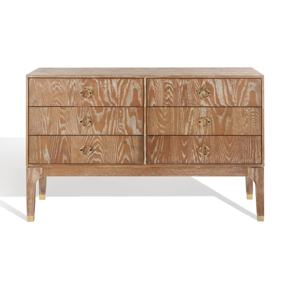 Lorna 6 Drawer Contemporary Dresser