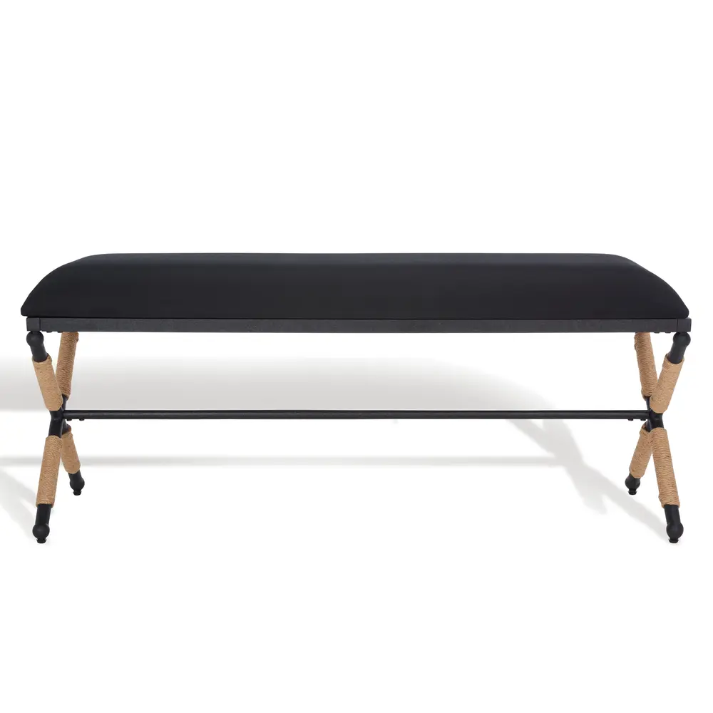 Carmelo Hemp Wrapped Bench