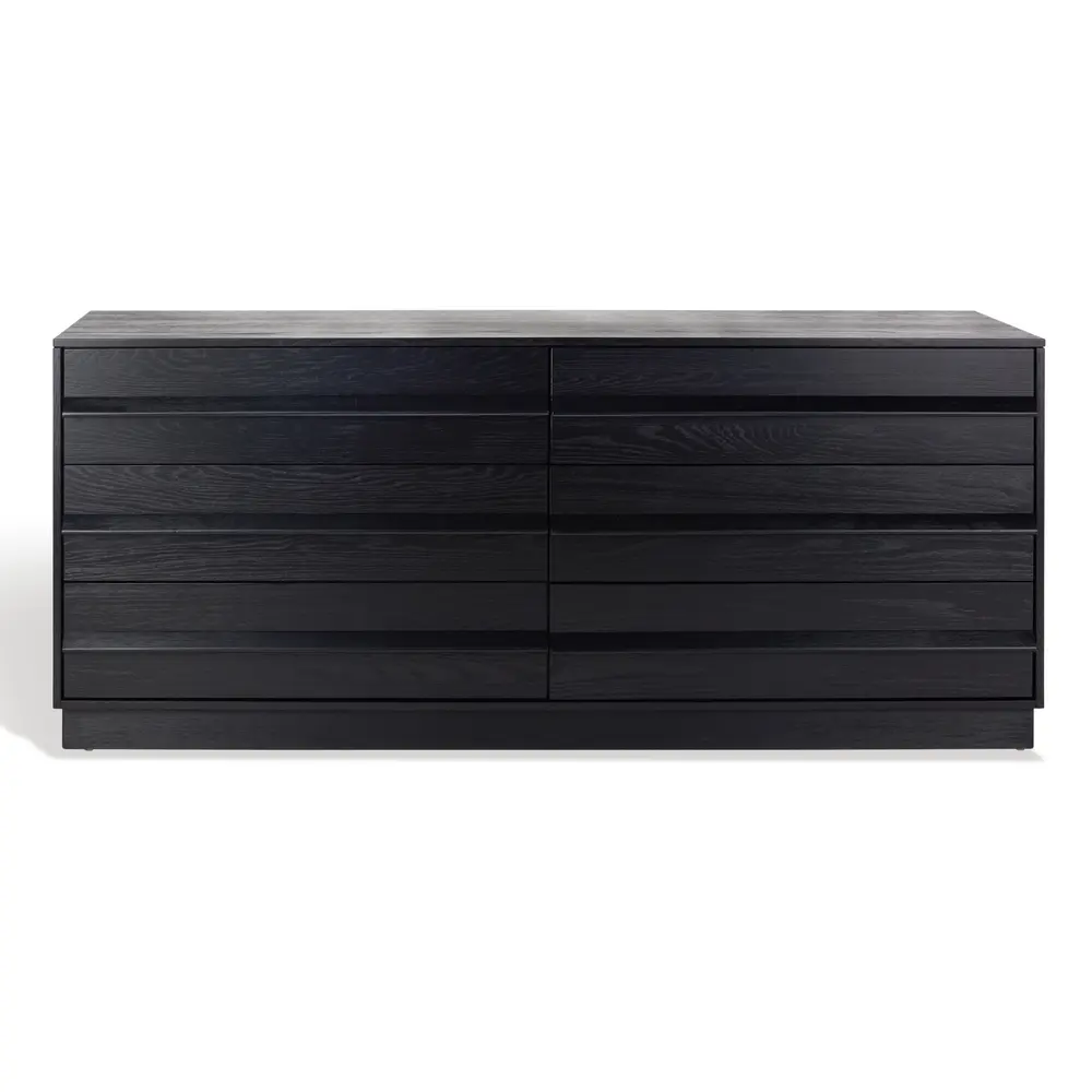 Deirdra 6 Drawer Wood Dresser
