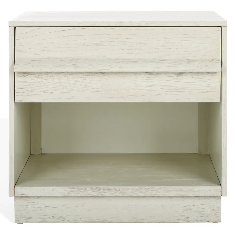 Deirdra 1 Drawer Wood Nightstand