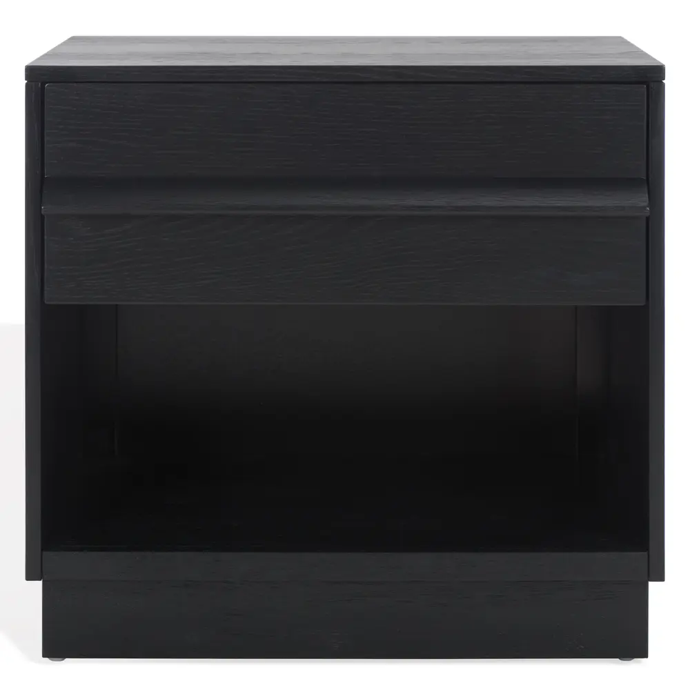 Deirdra 1 Drawer Wood Nightstand