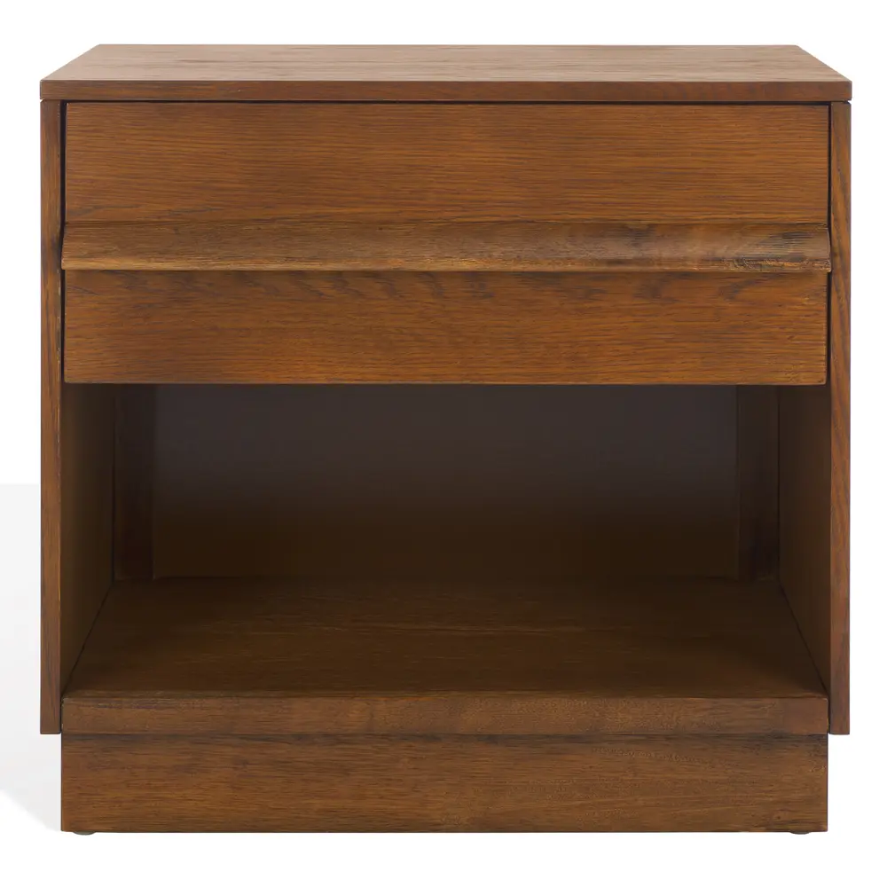 Deirdra 1 Drawer Wood Nightstand