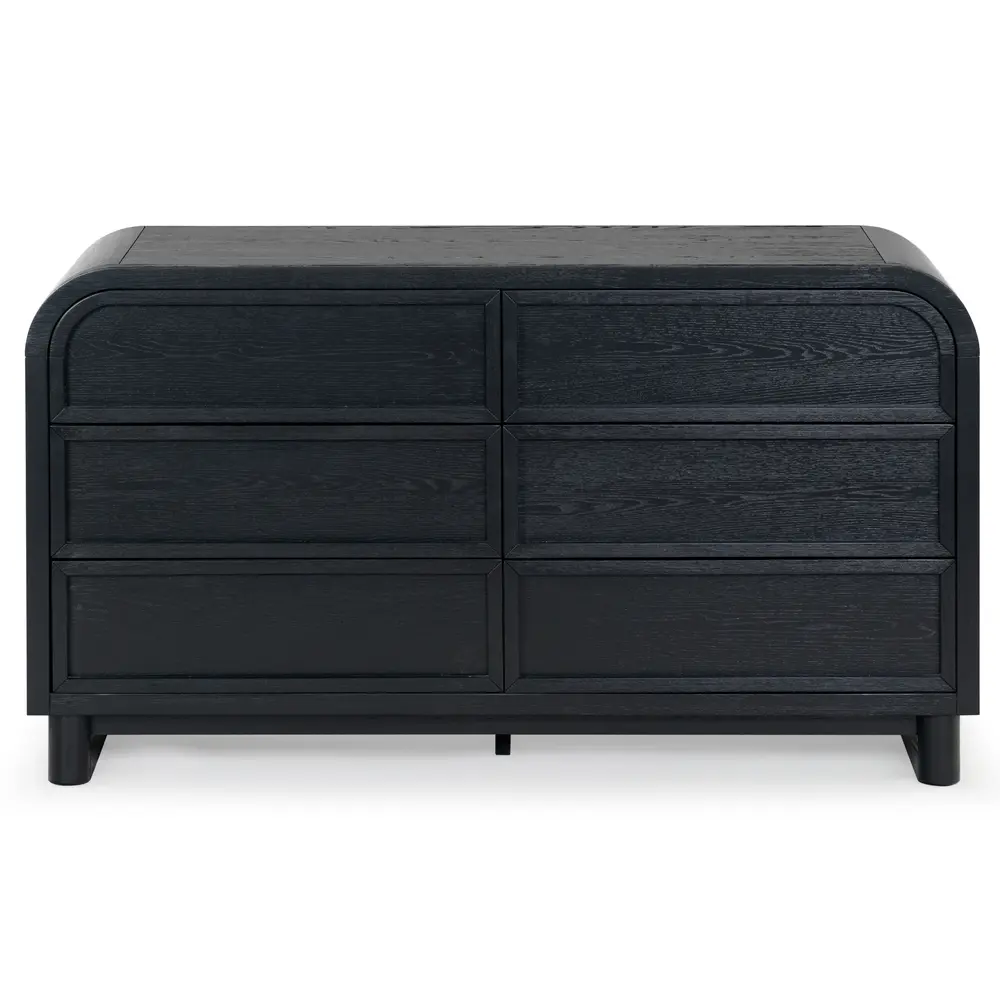 Dinah 6 Drawer Wood Dresser