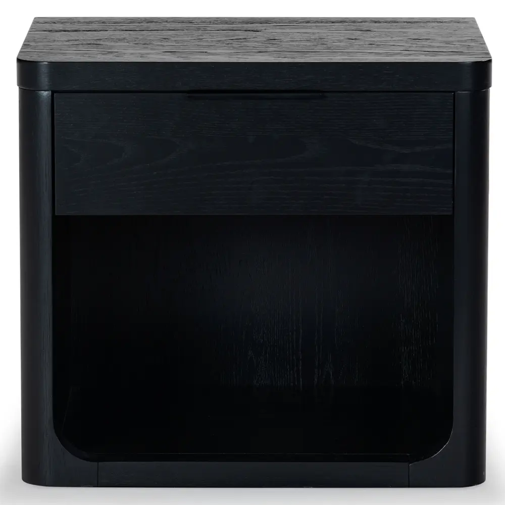 Raylie 1 Drawer Wood Nightstand