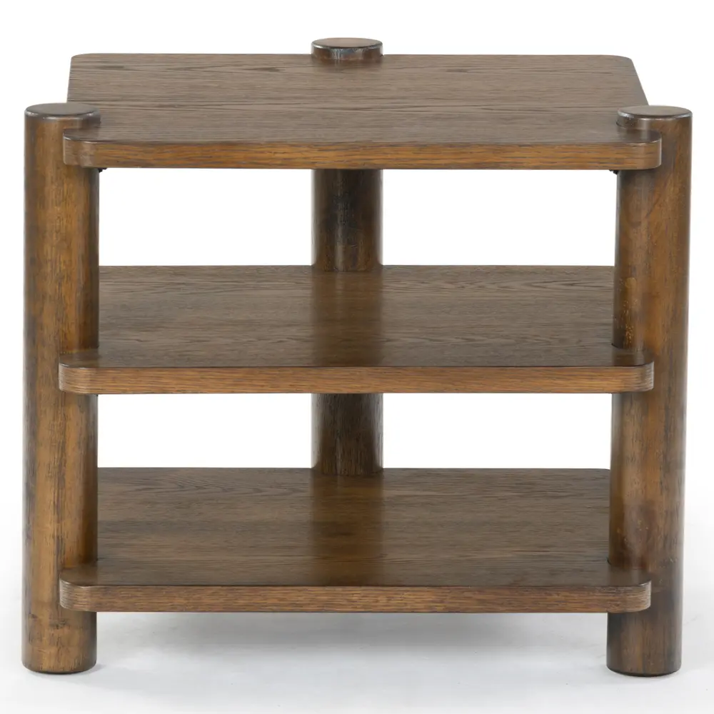 Edisyn 3 Shelf Wood Accent Table