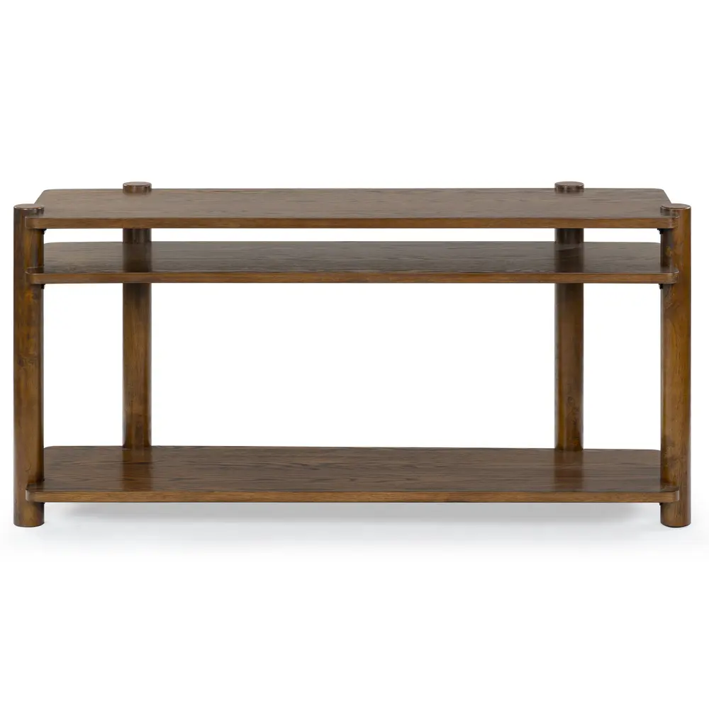 Edisyn 3 Shelf Wood Console Table