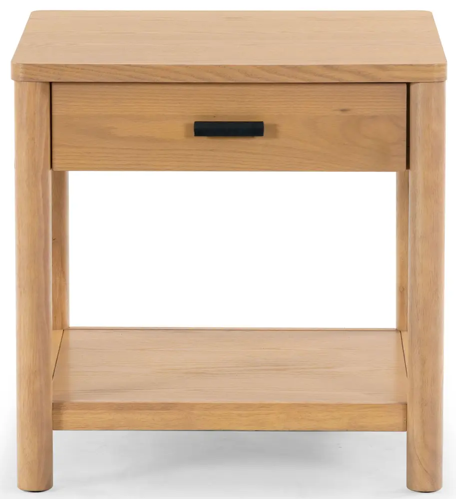 Jaylessa Wood 1 Drawer End Table