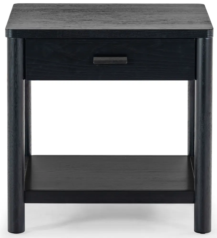 Jaylessa Wood 1 Drawer End Table