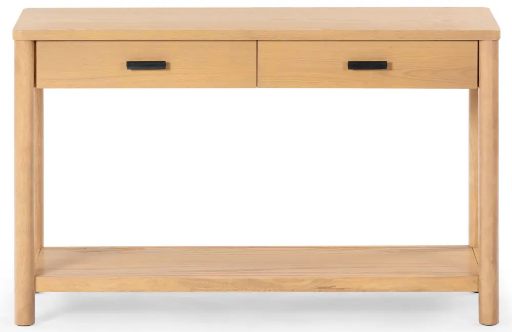 Jaylessa Wood 2 Drawer Console Table
