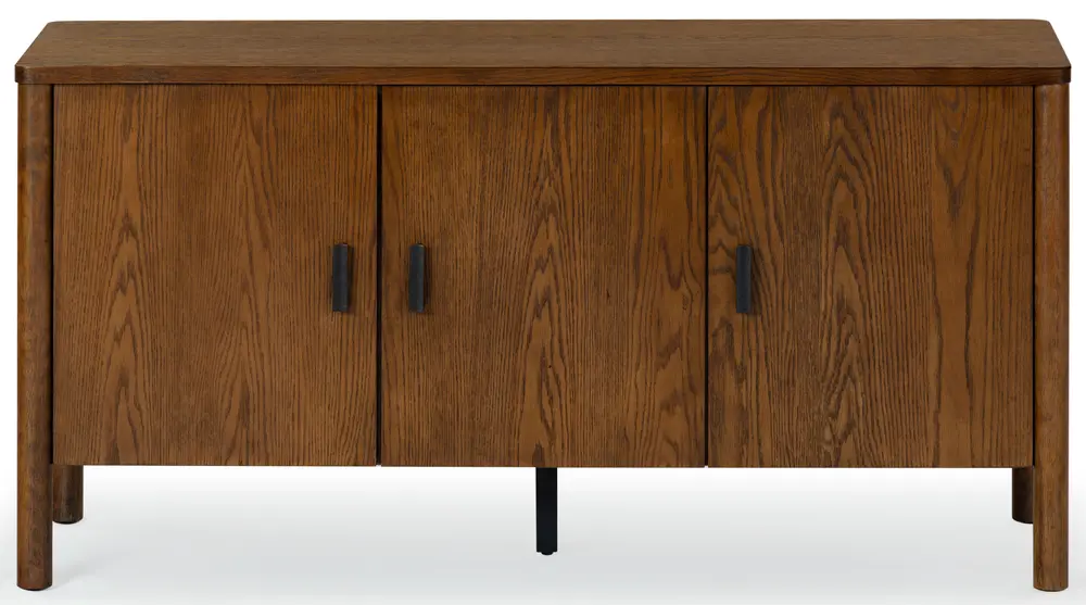 Jaylessa Wood 3 Door Sideboard