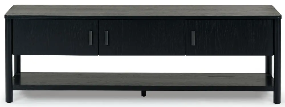 Jaylessa Wood 3 Door Tv Stand