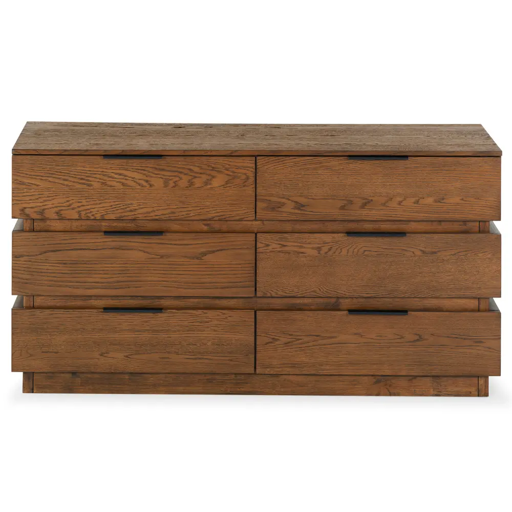 Titus 6 Drawer Stacked Dresser