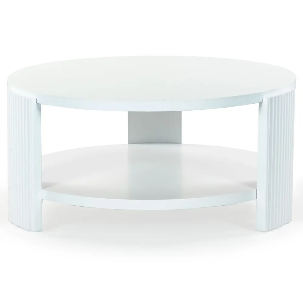 Liabella Round Wood Coffee Table