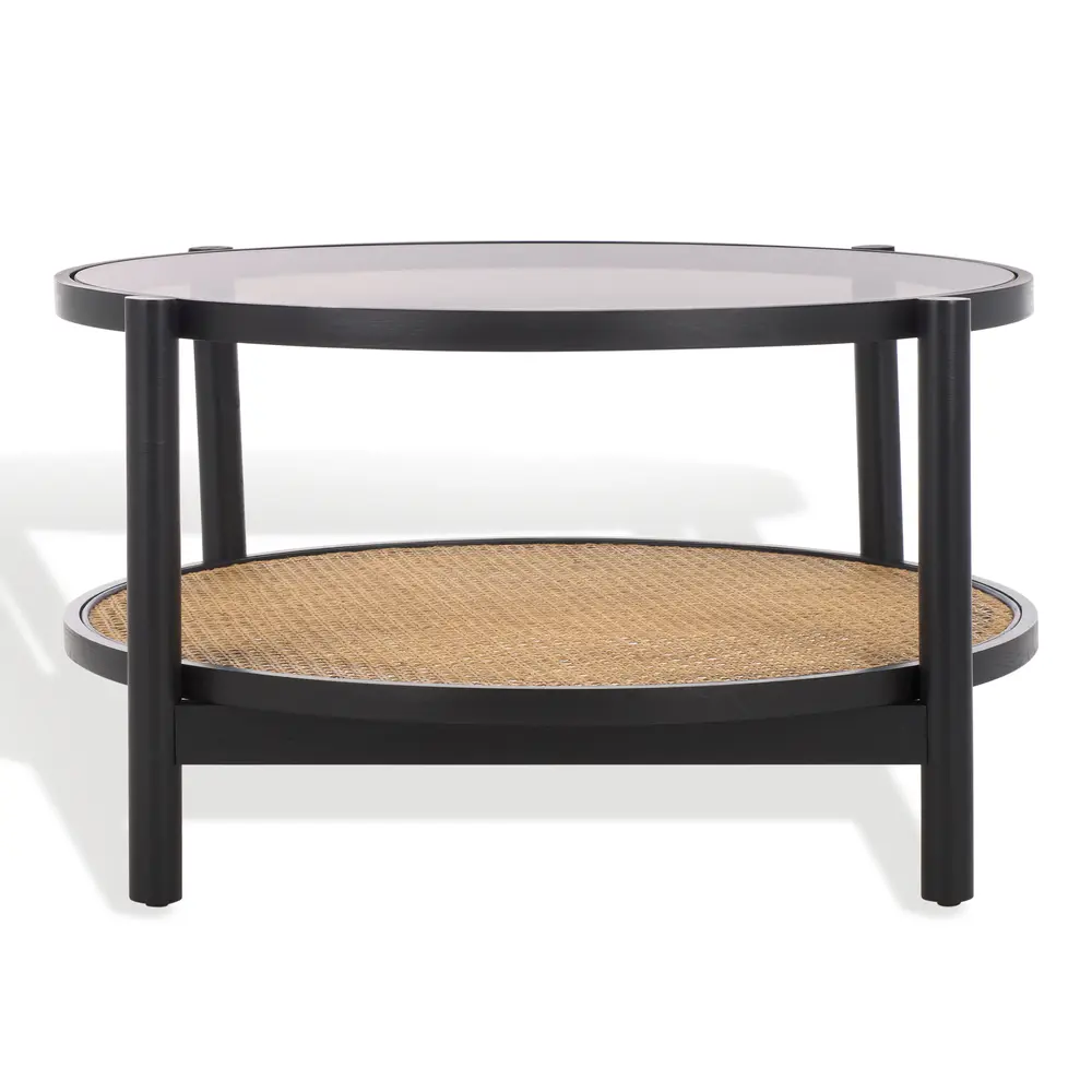 Karyna Rattan And Glass Coffee Table