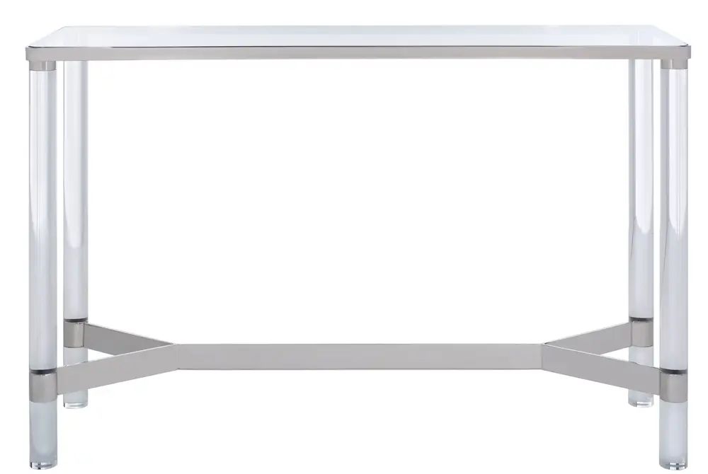 Suzanna Acrylic Console Table