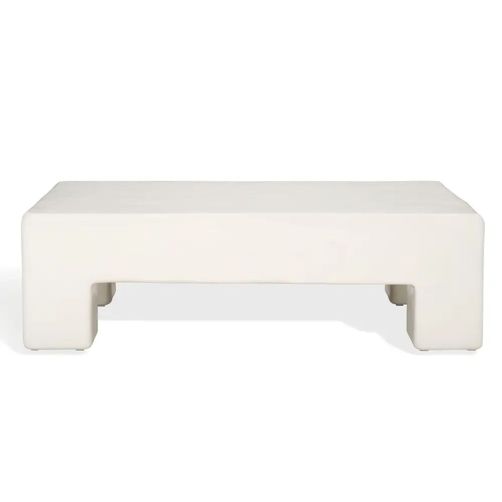 Branford Rectangle Concrete Coffee Table