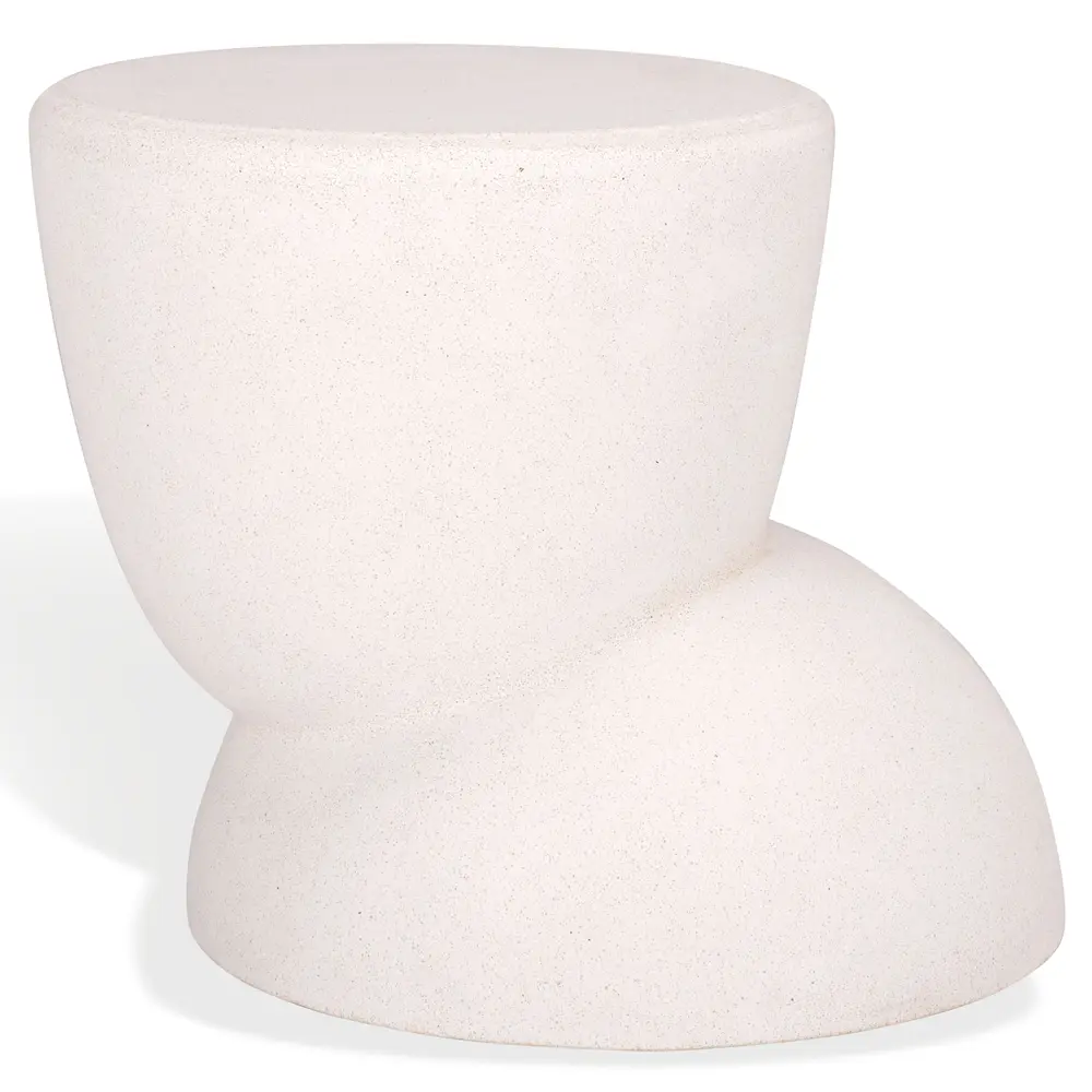 Glynda Concrete Accent Table