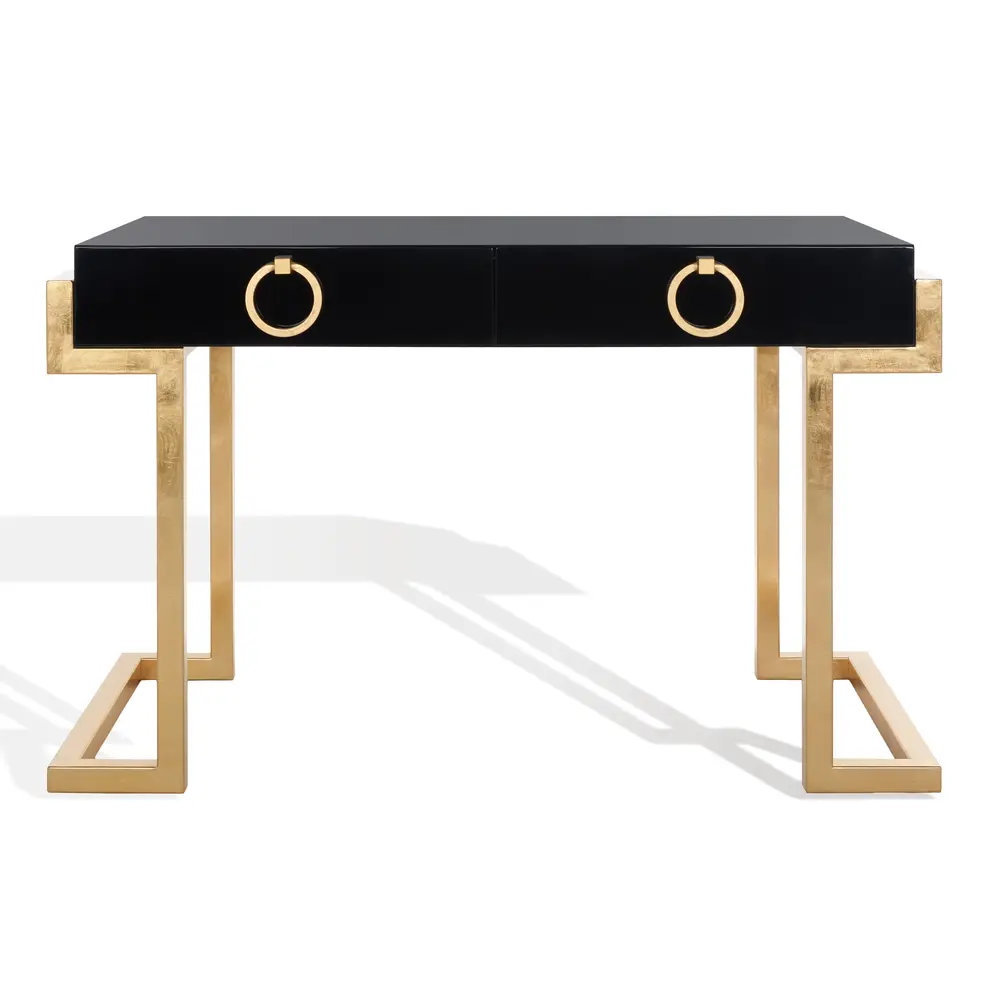 Maia 2 Drawer Lacquer Desk