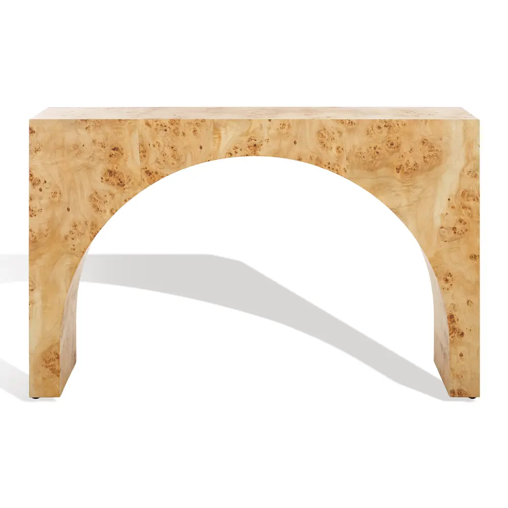 Katelynn Burled Mappa Console Table