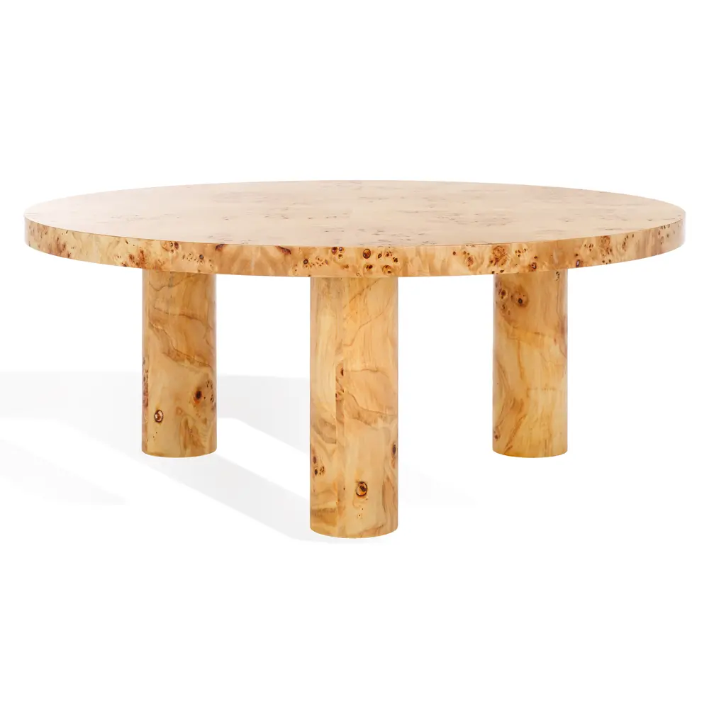 Everbella Burled Mappa Coffee Table
