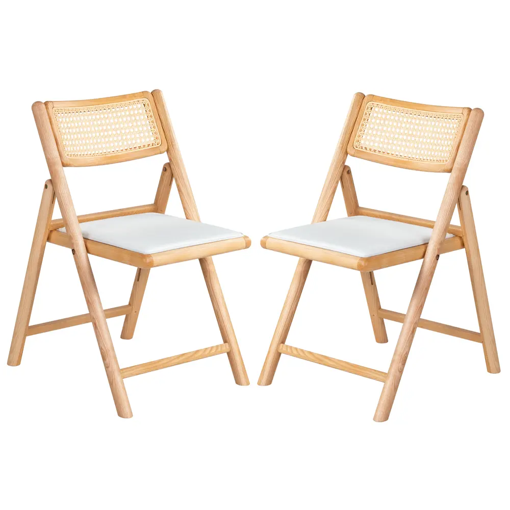 Shaylie Upholstered Seat Folding Dining Chair