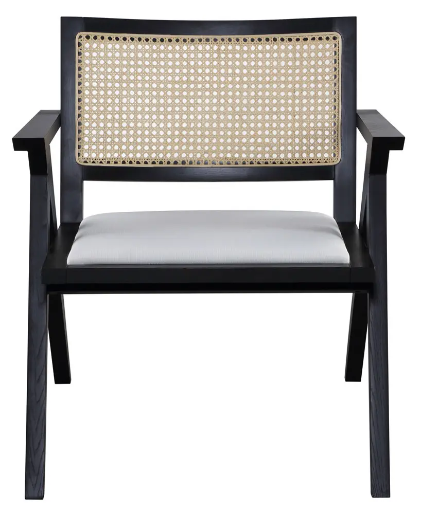 Krystine Rattan Back Accent Chair