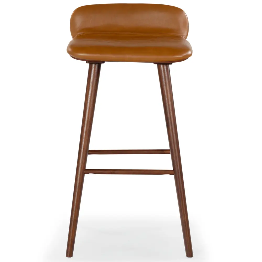 Tazmyn Leather Barstool