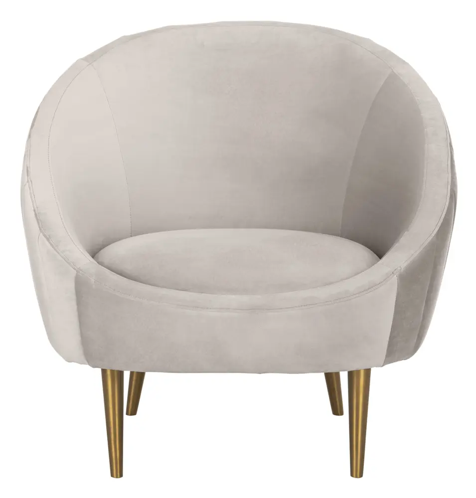 Razia Channel Tufted Tub Chair