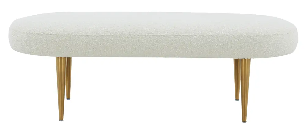 Corinne Boucle Oval Bench