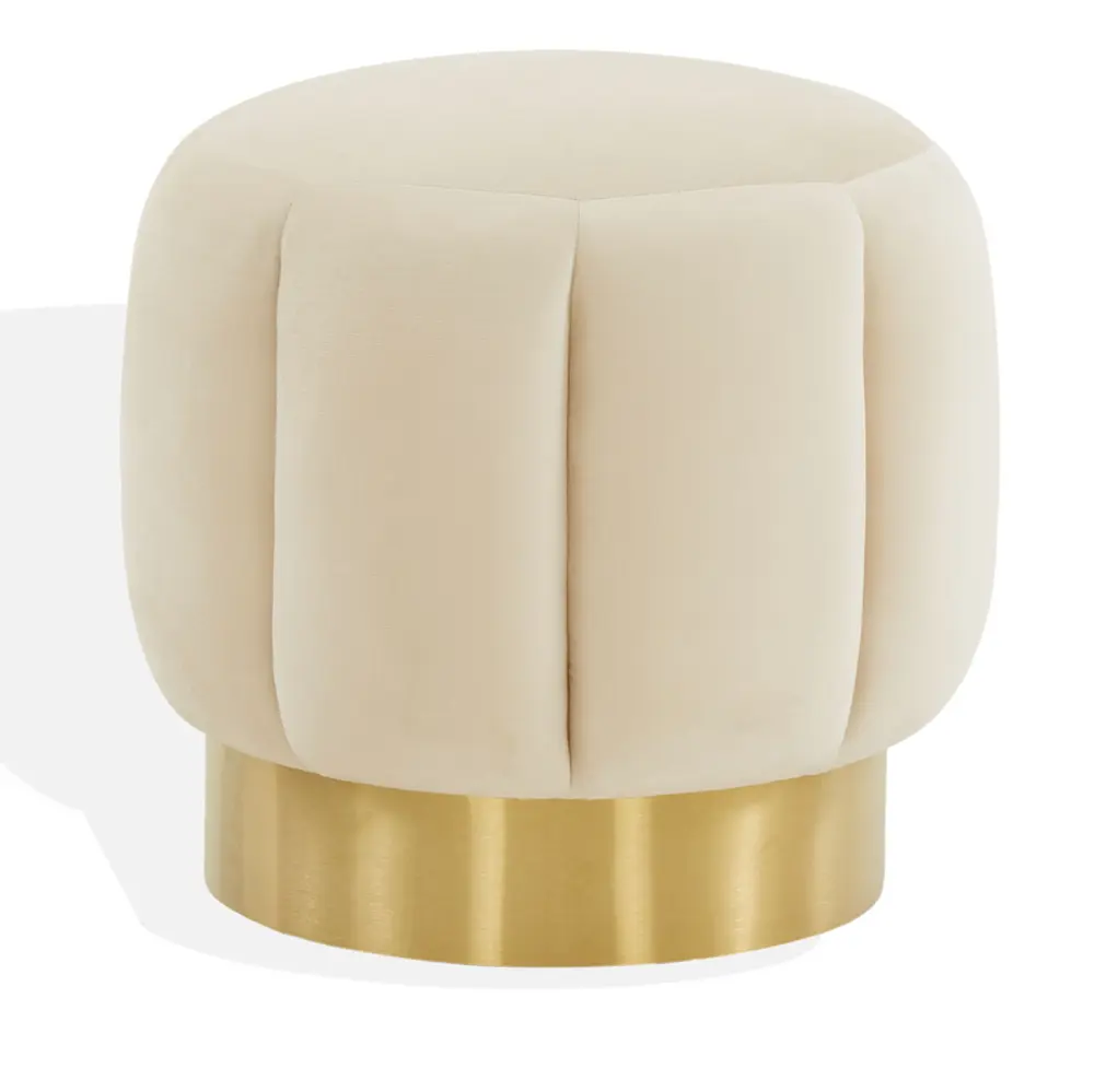 Maxine Channel Tufted Ottoman
