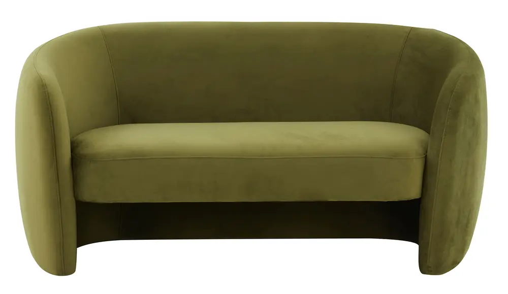 Zhao Curved Loveseat