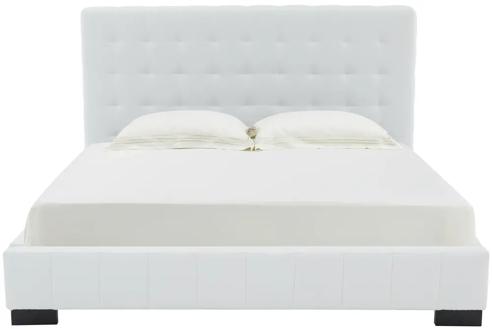 Vivaldi Tufted Linen Queen Bed