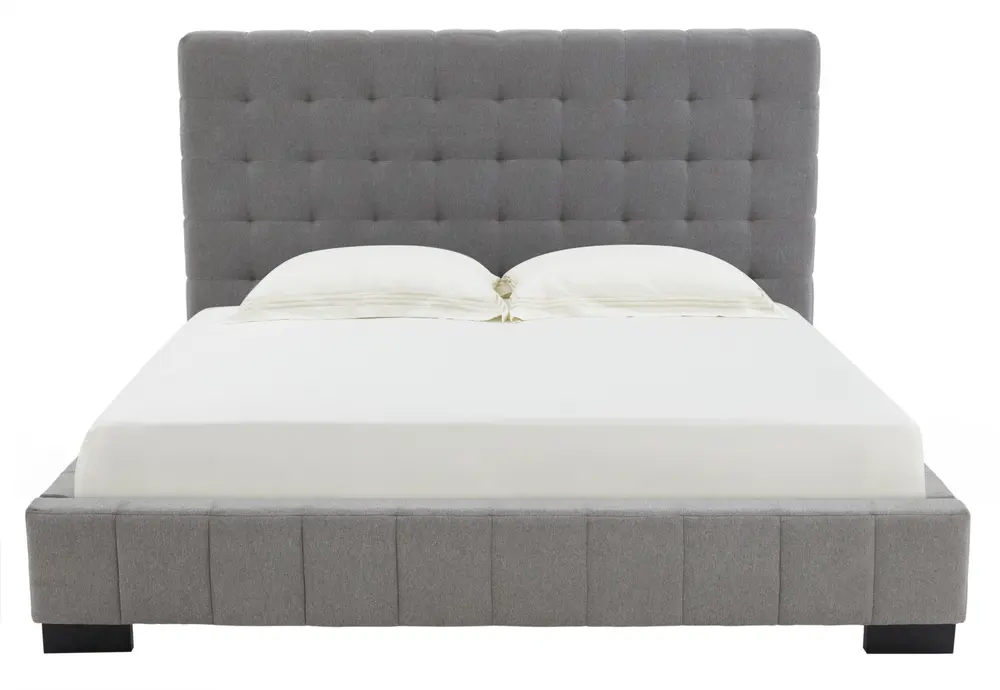 Vivaldi Tufted Linen King Bed