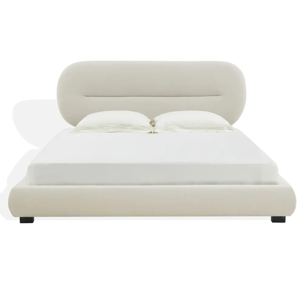 Thalia Oval Headboard Queen Bed