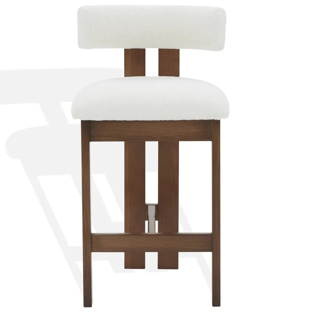 Macey Boucle Counter Stool