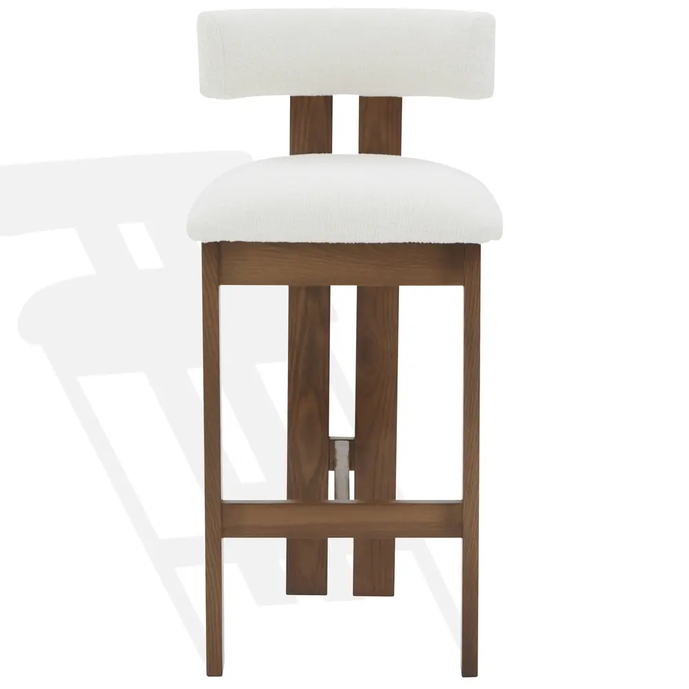Macey Boucle Barstool